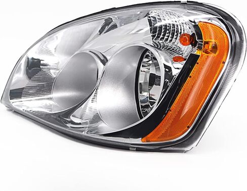 Torque 2008-2017 Freightliner Cascadia Headlight PAIR Replacement for semi Trucks [Included All Bulbs] Assembly Projector DOT SAE Approved Driver Left Passenger Right Side Set (TR030-L, TR030-R) in Saudi Arabia