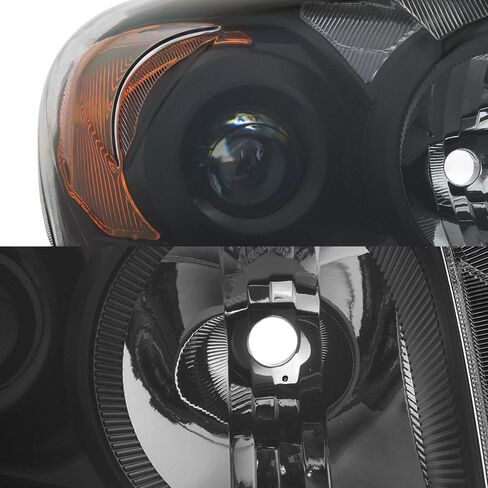 AKKON - For 2009 2010 2011 2012 Toyota RAV4 Black Headlights Lamps Front Driver Left+ Passenger Right Side Pair in Saudi Arabia