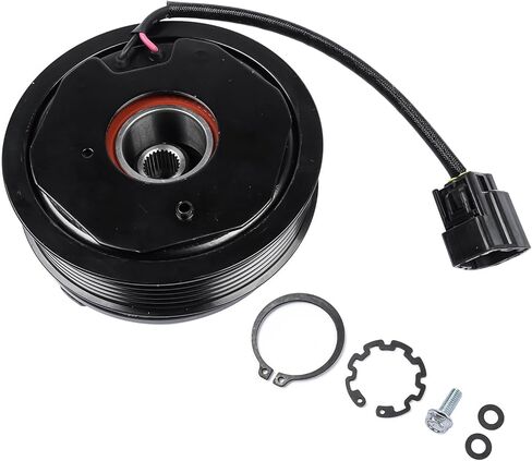 GELUOXI A/C Compressor Clutch Set Replacement for Buick Enclave Chevy Traverse GMC Acadia Saturn Outlook 2007-2012 6G 3.6L 20844676 25891797 in Saudi Arabia