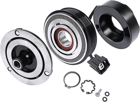 GELUOXI A/C Compressor Clutch Set Replacement for Buick Enclave Chevy Traverse GMC Acadia Saturn Outlook 2007-2012 6G 3.6L 20844676 25891797 in Saudi Arabia