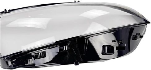 غطاء المصباح الأمامي للسيارة متوافق مع Benz W177 W257 A-Class 2019 2020 2021 كشافات أمامية بلاستيكية لين عاكس الضوء قذيفة استبدال الزجاج (2 قطعة اليسار واليمين) in Kuwait