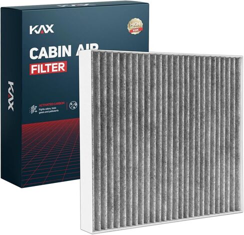 استبدال فلتر هواء المقصورة KAX CF12002 لـ Soul 2014-2019، Soul EV 2015-2019، CP002 فلتر المقصورة الفاخر مع الكربون المنشط in Kuwait
