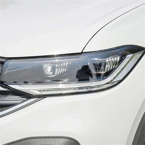 Compatible For VW T-Cross 2018-2023 Headlight Cover Car Headlamp Glass Lens Lamp Shell Replace Original Lampshade(Right) in Saudi Arabia