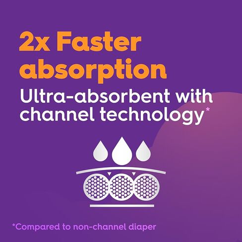 White Cloud Ultra Comfort Diapers, Size 7, 41+lbs, 4 Packs of 20 = 80 Diapers in Saudi Arabia