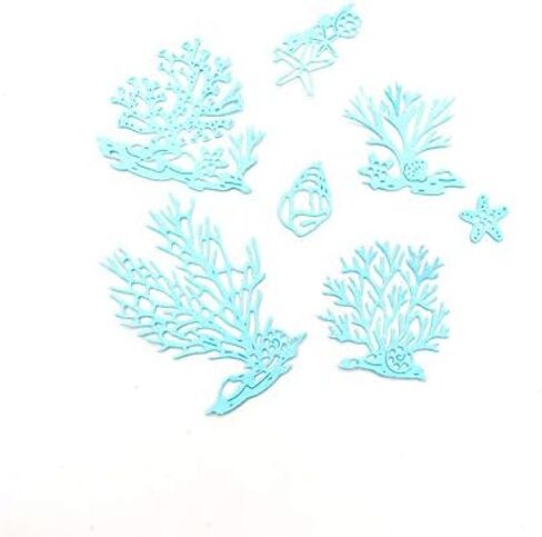 Metal Beach Shell Starfish Conch Coral Cutting Dies, Ocean Life Die Cuts Embossing Stencils Template Mould for Card Scrapbooking and DIY Craft in Saudi Arabia