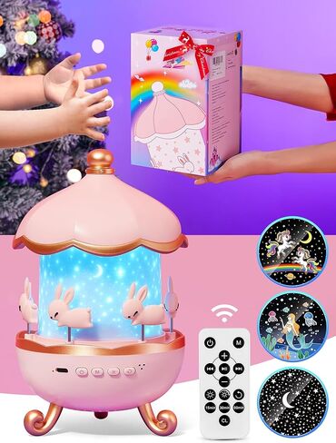 Night Light for Kids, 21 Colors+15 Films+360° Star Lights for Ceiling Projector, Remote+10 Music Star Projector for Kids Night Light Projector, Star Night Light Projector, Cute Toys for Girls Age 1-9 in Saudi Arabia