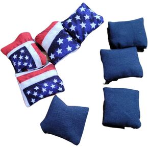 1 inch mini stars and stripes cornhole bags mini replacement bags one inch in Saudi Arabia