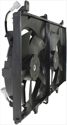 Garage-Pro Kit (1) Radiator, Radiator Cooling Fan Assembly for 2003-2006 Nissan 350Z Automatic/Manual Transmission, Standard Duty Cooling in Saudi Arabia