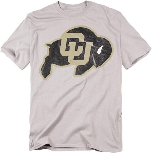 University of Colorado Official Distressed Primary Unisex Adult T Shirt in Saudi Arabia