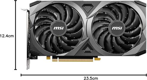 ام اس اي جي فورس ار تي اكس 3060 فينتوس 2X 12 جيجا او سي، بطاقة رسومات للالعاب - RTX 3060 in Saudi Arabia