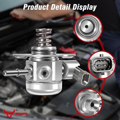 High Pressure Fuel Pump Compatible with Hyundai for Accent 2012-2013, for Veloster 2012-2014, for Kia for Rio 2012, for Soul 2011-2012, L4 1.6L, Replace 35320-2B130 in Saudi Arabia
