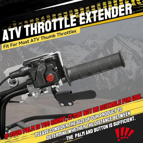 شريط تمديد مقبض الخانق ATV عالي التحمل من Jerbor، موسع التحكم في خانق الإبهام ATV in Saudi Arabia