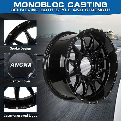 15in ATV/UTV Wheel Rim 15x7 4x136/156 +10 mm Offset Premium Aluminum Alloy Rim with Black Spokes, Center Bore-110.18mm Wheel Load Raiting - 1200 LBS in Saudi Arabia