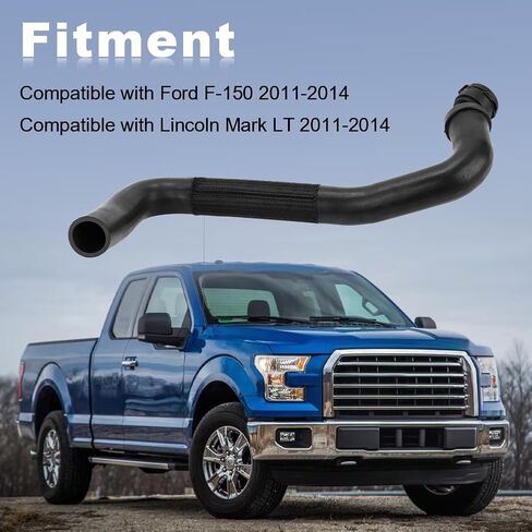 خرطوم تبريد المبرد JDMON متوافق مع Ford F-150 2011-2014، Lincoln Mark LT 2011-2014 5.0L استبدال #626-772 CL3Z-8260-A KM5114 CL3Z8260A in Saudi Arabia