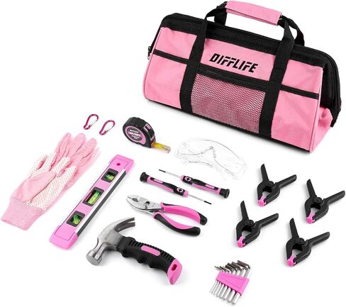 118-Piece Hand Tool Set, Tool Kit with Storage Bag for DIY Building and Woodworking, Tool Set-118 Piece in Saudi Arabia