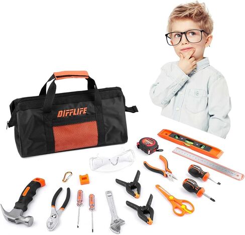 118-Piece Hand Tool Set, Tool Kit with Storage Bag for DIY Building and Woodworking, Tool Set-118 Piece in Saudi Arabia