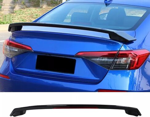 جناح سبويلر خلفي لسيارة 2022 2023 2024 2025 Honda Civic 11th 4dr سيدان ABS لامع باللون الأسود المطلي طراز OE ملحقات سبويلر للجناح الخلفي ملحقات خارجية in Saudi Arabia