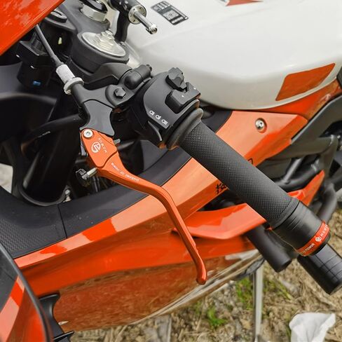 رافعة فرامل القابض للدراجة النارية باستخدام الحاسب الآلي متوافقة مع 2023 390 Adventure DUK 390 RC390 2013-2023 مقبض رافعات الفرامل (أسود، 390) in Saudi Arabia