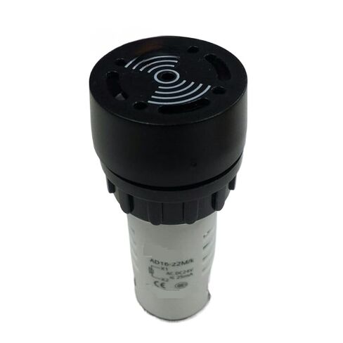AD16-22M/k23-B Intermittent Sound Black Round Buzzer 24V in Saudi Arabia