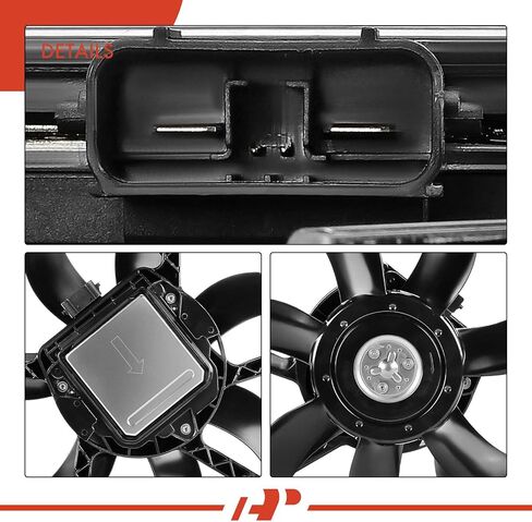 A-Premium Engine Radiator Cooling Fan Assembly with Brushless Motor Compatible with Select Toyota Models - RAV4 2019-2022 2.5L, Venza 2021-2024 2.5L, Crown 2023-2025 2.5L in Saudi Arabia
