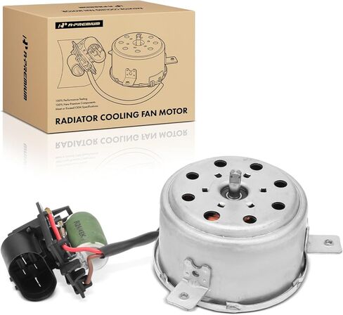 A-Premium Engine Radiator Cooling Fan Motor Compatible with Chevrolet Models - Sonic 2012-2020, 1.4L, Automatic transmission - Replace# 95018604 in Saudi Arabia