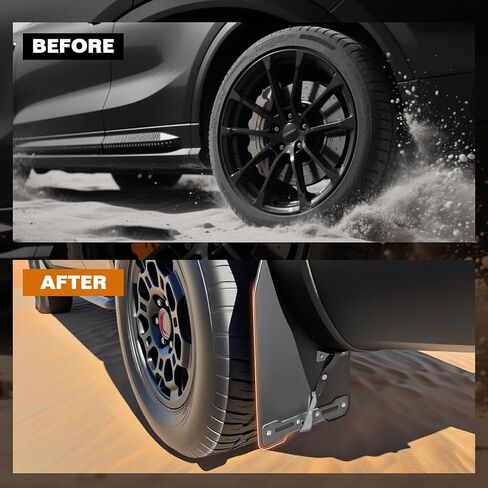 Mud Flaps Compatible with Toyota Land Cruiser 250 1958 Prado J250 LC250 2025 2024 Front & Rear Mud Guard Splash Guards in Saudi Arabia