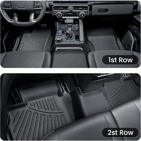 Truck Bed Mat Fit for Tacoma 2024 5FT, All Weather Trunk Mat Waterproof Cargo Mat Compatible with Toyota Tacoma Accessories 2024 Odorless Truck Bed Mat Black in Kuwait