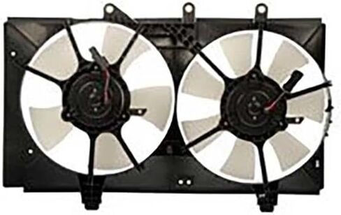 Engine Cooling Fan Assembly 1PC Replaces 5019208AA, 5019209AA Compatible with Dodge Neon 2004 2005 2003 in Saudi Arabia