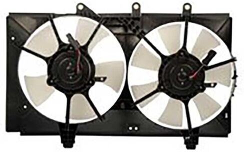 Engine Cooling Fan Assembly 1PC Replaces 5019208AA, 5019209AA Compatible with Dodge Neon 2004 2005 2003 in Saudi Arabia
