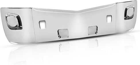 Bumper Assembly w/o Fog Light Hole fit for 2013-2022 Peterbilt 579 Semi Truck Chrome in Saudi Arabia