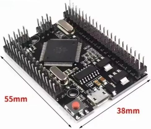 1Pcs/lot Mega 2560 PRO MINI 5V (Embed) CH340G ATmega2560-16AU with male pinheaders Compatible For Mega2560 in Saudi Arabia