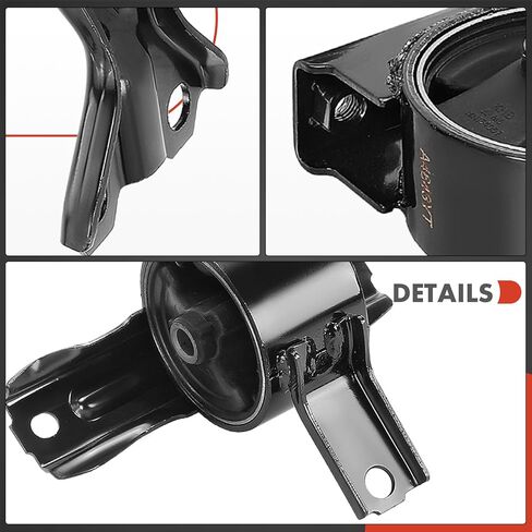 حامل محرك المحرك A-Premium ومجموعة حامل ناقل الحركة المتوافقة مع Mitsubishi Outlander 2007-2013 3.0L، ناقل الحركة الأوتوماتيكي، AWD، مجموعة 4 قطع، استبدال # MN101573، MN184094 in Saudi Arabia