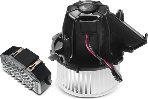 مجموعة مقاومة ومحرك سخان HVAC الأمامي الممتاز متوافقة مع سيارات أودي -A4/A4 Quattro/S4/Q5 2009-2012، A5 2010-2011، A5 Quattro 2008-2011، S5 2008-2012 - # 8K1820021A، 8K0820521B in Saudi Arabia