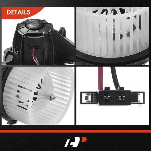 مجموعة مقاومة ومحرك سخان HVAC الأمامي الممتاز متوافقة مع سيارات أودي -A4/A4 Quattro/S4/Q5 2009-2012، A5 2010-2011، A5 Quattro 2008-2011، S5 2008-2012 - # 8K1820021A، 8K0820521B in Saudi Arabia