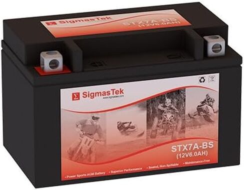 PTX7A-BS Motorcycle Battery (Replacement) in Saudi Arabia