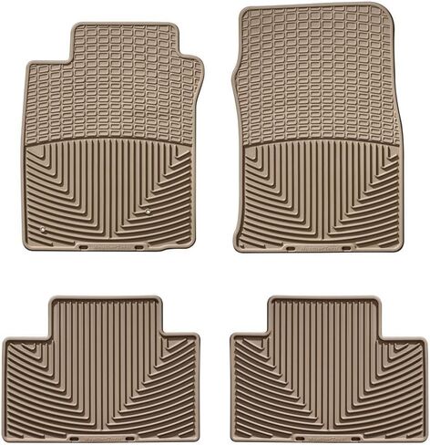 سجادات أرضية Weathertech مناسبة لجميع الأحوال الجوية لسيارة Lexus GX الصف الأول والثاني (WTLT939136)، أسمر ضارب للصفرة in Saudi Arabia