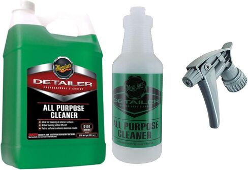 Meguiar's Detailing منظف داخلي لجميع الأغراض + زجاجة + بخاخ ملحق in Saudi Arabia