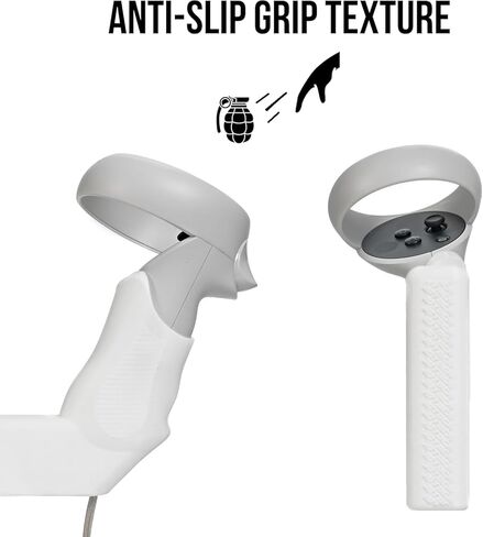 iSTOCK Left-Hand VR Gunstock - Stabilize Your Aim for Maximum Precision - Pro Grade, Light Weight, Highest Mobility Design - Compatible with Meta Quest 2, Quest 3, and Quest Pro in Saudi Arabia