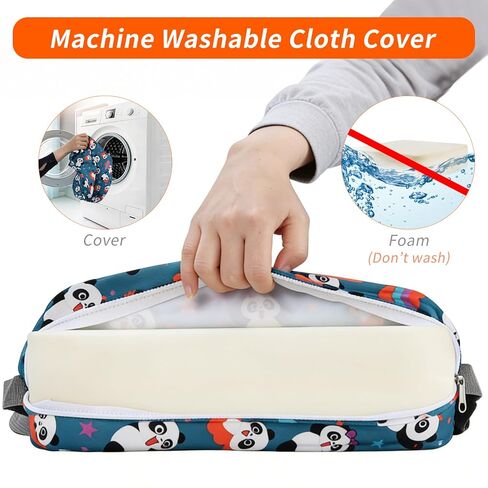 Portable Seat Cushion for Toddler Kids Baby Infant Washable Thick Seat Cushion (Pink) in Saudi Arabia