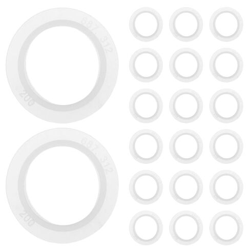 Generic 20pcs Rubber Replacement Seal Rings: Car Bumper Reverse Parking Sensor Gasket Kit - Rear Assist Parking Sensor Accessories in Saudi Arabia