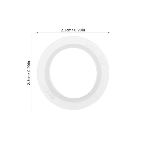 Generic 20pcs Rubber Replacement Seal Rings: Car Bumper Reverse Parking Sensor Gasket Kit - Rear Assist Parking Sensor Accessories in Saudi Arabia
