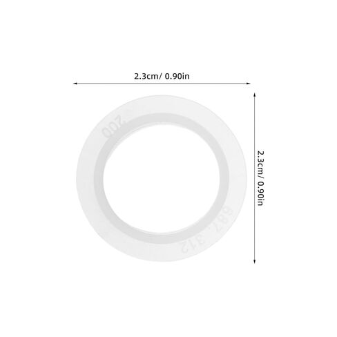Generic 20pcs Rubber Replacement Seal Rings: Car Bumper Reverse Parking Sensor Gasket Kit - Rear Assist Parking Sensor Accessories in Saudi Arabia