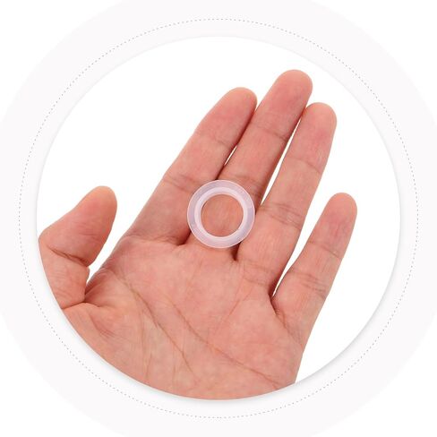 Generic 20pcs Rubber Replacement Seal Rings: Car Bumper Reverse Parking Sensor Gasket Kit - Rear Assist Parking Sensor Accessories in Saudi Arabia