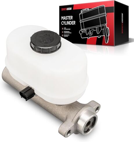 أسطوانة الفرامل الرئيسية Torchbeam مع الخزان، استبدال مباشر مناسب لسيارة Ford F-350 Super Duty 1999-2004، معتمدة من وزارة النقل، سبائك الألومنيوم، تتضمن أجهزة التثبيت in Saudi Arabia