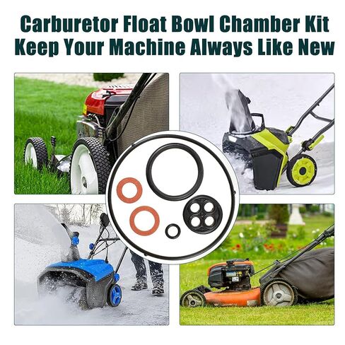 Carburetor Chamber Float Bowl Needle Spring Seal Pin Gasket & Sealing Screw Washers, Carb Kit Compatible with Honda GX120 GX160 GX200 GXV120 GXV140 GXV160 Engine Snowblower Pressure Washer in Saudi Arabia