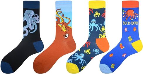 مجموعة من 2/4 جوارب رجالية مرحة ومبتكرة in Kuwait