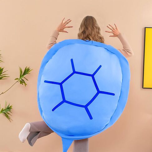 40 Inch Wearable Turtle Shell Pillows Tortoise Shell Stuffed Animal Turtle Plush Cushion Toy Dress Up for Adult in Saudi Arabia