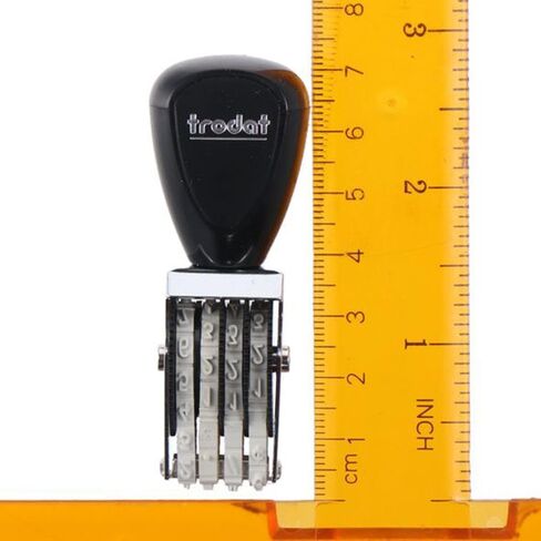 Number Stamp Changeable Number Symbol Rolling 4,6 or 8 Digit Number Business Stamps DIY Personalized(3mm-4 Digits) in Saudi Arabia