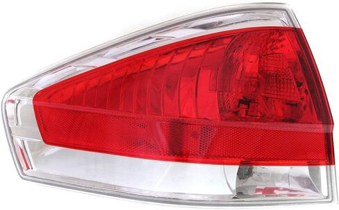 مجموعة مصابيح خلفية Garage-Pro مكونة من قطعتين لسيارة Ford Focus Sedan 2009-2011، تناسب مباشر مع المصابيح وسائق الهالوجين وجانب الركاب، CAPA in Saudi Arabia