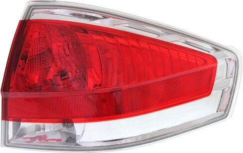 مجموعة مصابيح خلفية Garage-Pro مكونة من قطعتين لسيارة Ford Focus Sedan 2009-2011، تناسب مباشر مع المصابيح وسائق الهالوجين وجانب الركاب، CAPA in Saudi Arabia